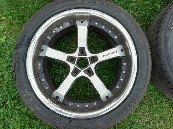 Prodám alu kola 5x112 R18 nové pneu - 2
