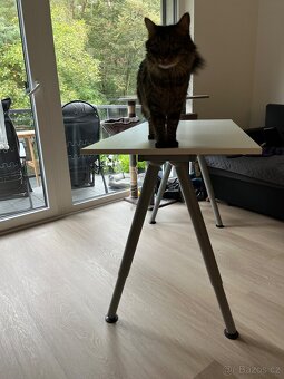 Psací stůl Ikea Galant   rozměry š:80 x d:120 x v:60 až 90cm - 2