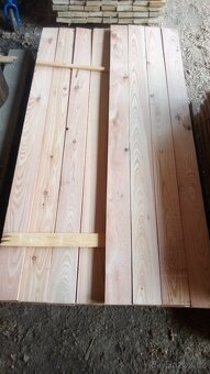 Hoblovaná prkna 100x20x1500mm, modřín - 2