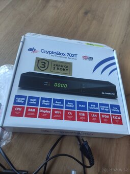 TV Přijímač DVB-T2/V - Cryptobox 702T HD - 2