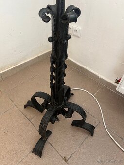 Starožitná řemeslná lampa - 2