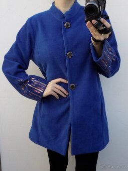 dámský moderní kabátek s flitry v.40-42 BOB MOCKIE - 2