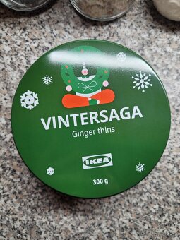 Nová vánoční dóza s perníčky VINTERSAGA zn. IKEA - 2