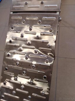 nájezd MOTION STUFF 193x23x5cm skládací, nerezový, použitý - 2