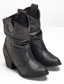 Nové dámské polovysoké kozačky č. 40 - 2