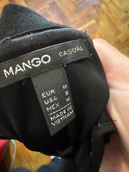 Dámské černé šaty Mango vel. M - 2