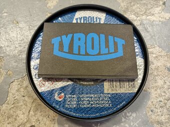 Řezné kotouče 2v1 na ocel a nerez TYROLIT - 2