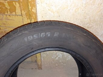 Prodám letní pneumatiky 195/65r15 - 2