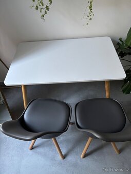 Jídelní židle Lilly šedá - 2