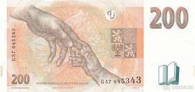 200 Kč 1998 serie G Stav UNC - 2
