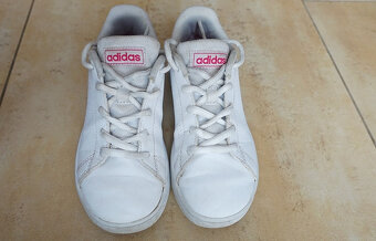 Dětské kožené tenisky ADIDAS - 2