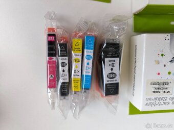 Canon CLI-551 Bk, C,M,Y + PGI-550Bk multipack kompatibilní - 2