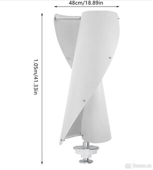 Větrná elektrárna 400W 12V - 2