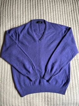 Pánský svetr ZARA, 80 % vlna, vel.L - 2