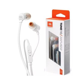 JBL Sluchátka T110, bílá - 2