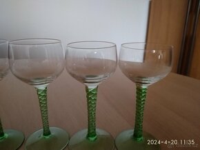 4x retro skleničky Římanky, likérky - 2