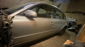 Dveře passat B5,5 sedan 4x stříbrné bez koroze - 2