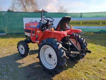 Malotraktor Yanmar F16D rozšířená verze vhodná do kopců - 2