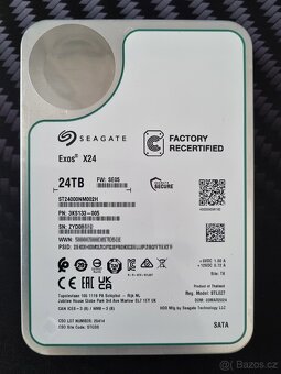 ✅ nový Seagate Exos X24 24TB SATA v záruce - 2