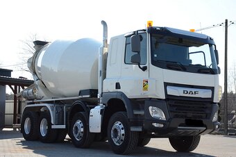 DAF CF450 8x4 - domíchávač betonu Liebherr - 2