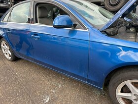 Audi A4 B8 2009 CABB JJF barva LX5V náhradní díly 1,8 TFSI - 2