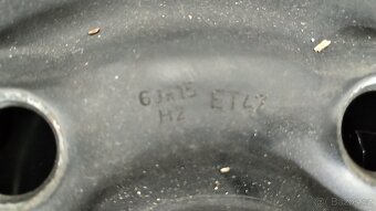 Disky r15 5x112, ET47, pneu 195/65 - 2