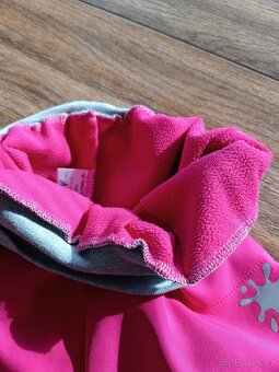 Zateplené softshellové kalhoty velikost 110 - 2