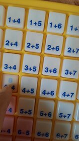 Matematická tabulka pro výuku - 2