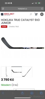 Hokejka true catalys 9x3 flex 40 levá - 2