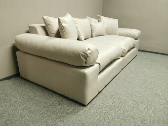 Nové bigsofa LIONORE krémové - 2