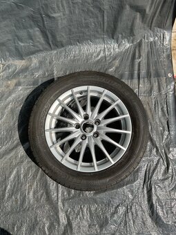 Celá ALU kola ALFA s pneu GOODYEAR - 2