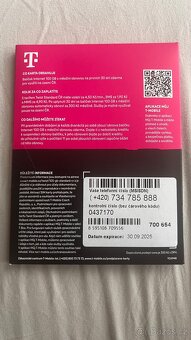 T-mobile limitovaná edice SIM karta 100GB - 2