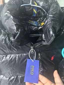 Ralph Lauren Puffer Jacket – lesklá, luxusní look, NOVÁ - 2