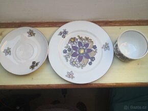 Porcelánový retro set - 2