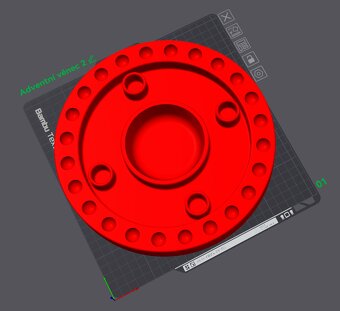 Vánoční věnec dekorace - 2