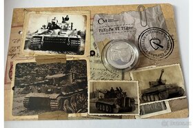 Stříbrné mince Obrněná technika 2022  + album - 2