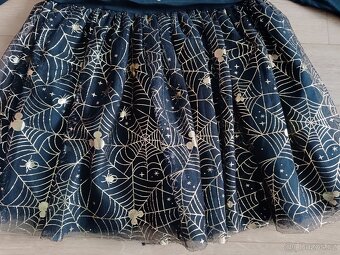 Šaty na čarodějnice/Halloween/maškarní 104/1100 - 2