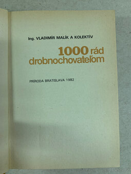 Kniha - 1000 rád drobnochovateľom - 2