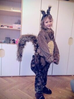 Dětský kostým veverky domácí výroba - 2
