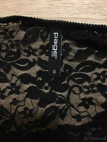 Černé společenské šaty velikosti M - 2