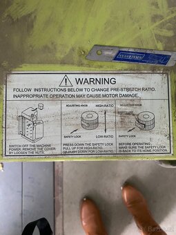 Stroj na ovinování palet - 2