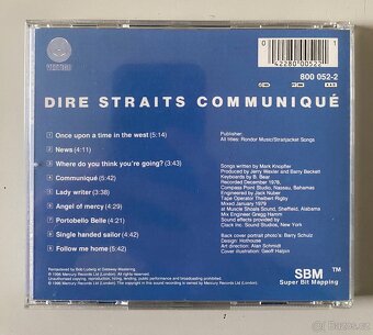 CD Dire Straits - Remastered, Communiqué - 2