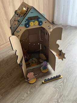 montessori skládací domeček - 2