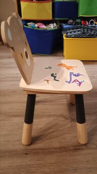 Dětská dřevěná židle Tender Leaf Forest - 2