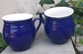 Modré hrnky - 2
