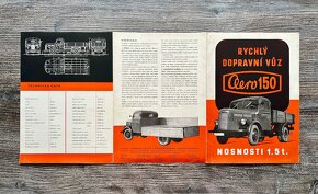 Prospekt Rychlý dopravní vůz - Aero 150 ( 1946 ) - 2