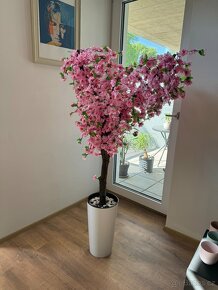 Umělý kvetoucí strom- sakura 160 cm - 2