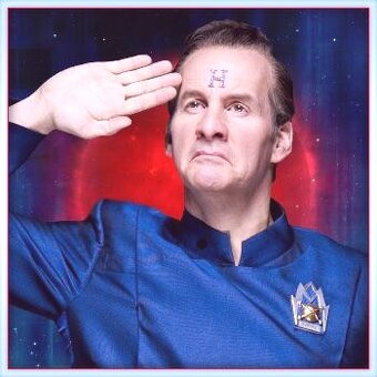 Odznak A.J. Rimmer Červený Trpaslík charitativní prodej - 2