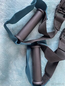 Posilovací popruhy Corength + válec Aptonia Foam roller 500 - 2