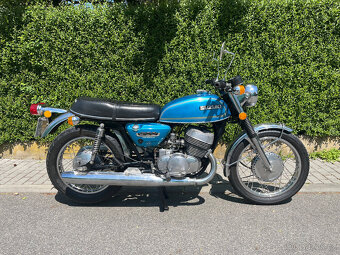 Suzuki T500, r.v. 1975 s TP - 2
